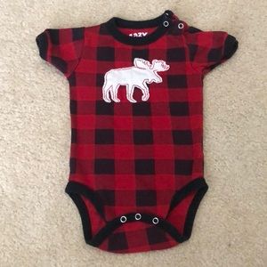 Moose Plaid bodysuit